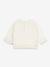 Sweat bébé en molleton motif c½ur écru - vertbaudet enfant 