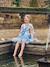 Cape met pailletten Loreleï SOUZA blauw - vertbaudet enfant 