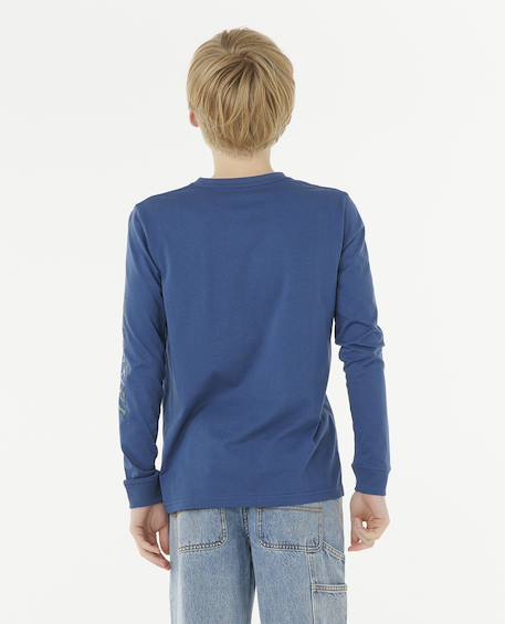 T-shirt jongen Tropic Daze RIP CURL marineblauw - vertbaudet enfant 