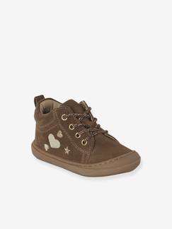 Schoenen-Baby schoenen 17-26-Eerste stapjes 17-23-Baby eerste stapjes, veterschoenen van soepel leer