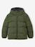 Doudoune garçon puffy anthracite+kaki - vertbaudet enfant 