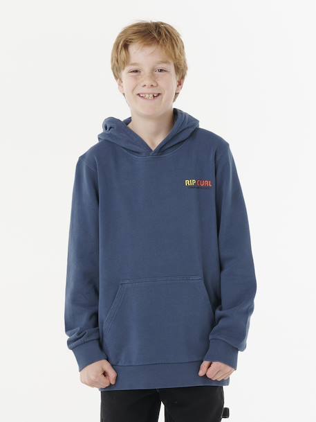 Sweat à capuche surf revival Line up marine - vertbaudet enfant 