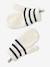 Gestreept babyset voor jongens muts + snood + wanten/handschoenen ecru - vertbaudet enfant 