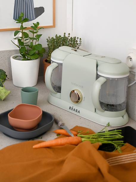 Robot 6 en 1 Babycook duo bleu nuit+vert - vertbaudet enfant 