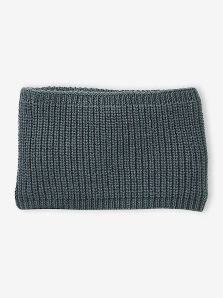 Babyset muts, snood en wanten baby groen - vertbaudet enfant 
