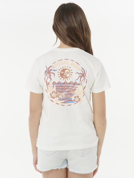 Tee-shirt fille Summer blanc - vertbaudet enfant 