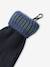 Babyset voor jongens muts + snood + wanten/handschoenen « Dinos » marineblauw - vertbaudet enfant 