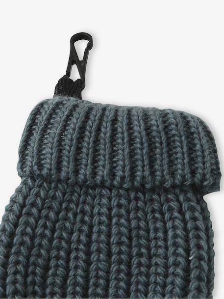 Babyset muts, snood en wanten baby groen - vertbaudet enfant 