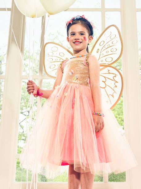 Déguisement Joanna : robe + ailes corail - vertbaudet enfant 