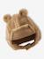 Ensemble chapka, snood et moufles bébé en sherpa sable - vertbaudet enfant 