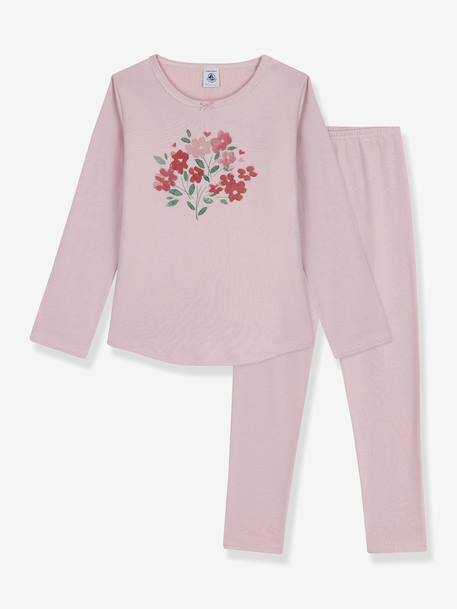 Fille-Pyjama, surpyjama-Pyjama enfant coton côte 1x1
