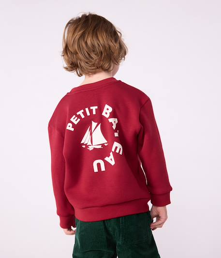 Sweat enfant rouge - vertbaudet enfant 
