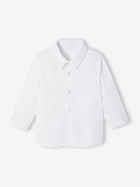 Babyset voor jongens met hemd, vlinderdas en vest wit - vertbaudet enfant 