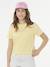 T-shirt fille Sunset Skies Crop jaune+rose - vertbaudet enfant 