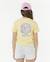 T-shirt fille Sunset Skies Crop jaune+rose - vertbaudet enfant 
