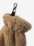 Babyset muts, snood en wanten baby in sherpa zandbeige - vertbaudet enfant 