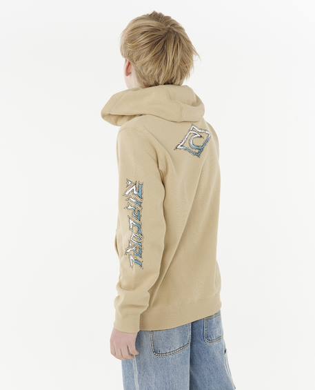 Sweat Tropic Daze beige - vertbaudet enfant 