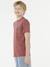T-shirt jongen Search Icon RIP CURL terracotta - vertbaudet enfant 