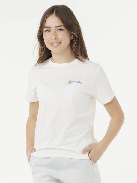Tee-shirt fille Summer blanc - vertbaudet enfant 