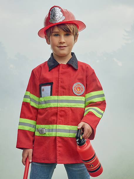 Set du pompier + accessoires rouge - vertbaudet enfant 