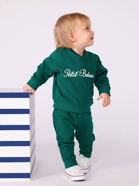 Bébé-Sweat bébé en coton brodé