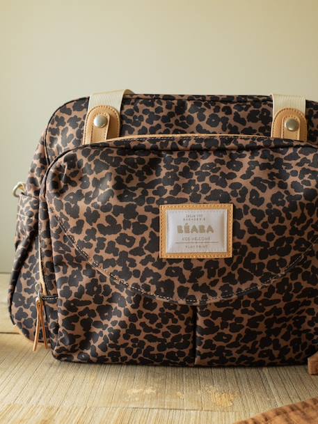 Sac à langer Genève II BLEU MARINE+gris chiné+marron imprimé+Vert sauge - vertbaudet enfant 