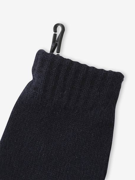Babyset Muts Snood Wanten Baby Jongen inktblauw - vertbaudet enfant 