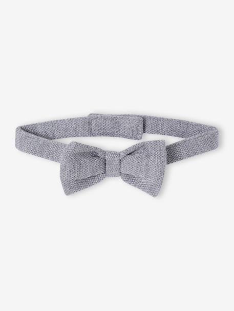 Babyset voor jongens met hemd, vlinderdas en vest wit - vertbaudet enfant 