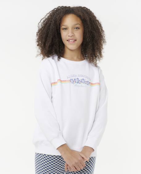 Sweat Keepsakes relaxed blanc - vertbaudet enfant 