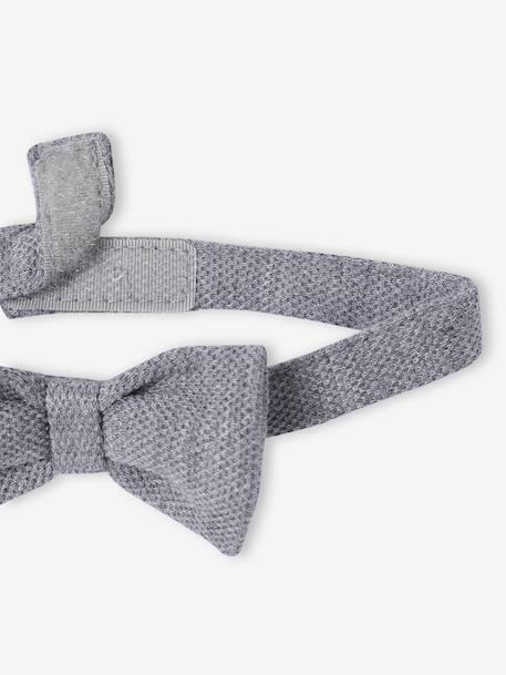 Babyset voor jongens met hemd, vlinderdas en vest wit - vertbaudet enfant 