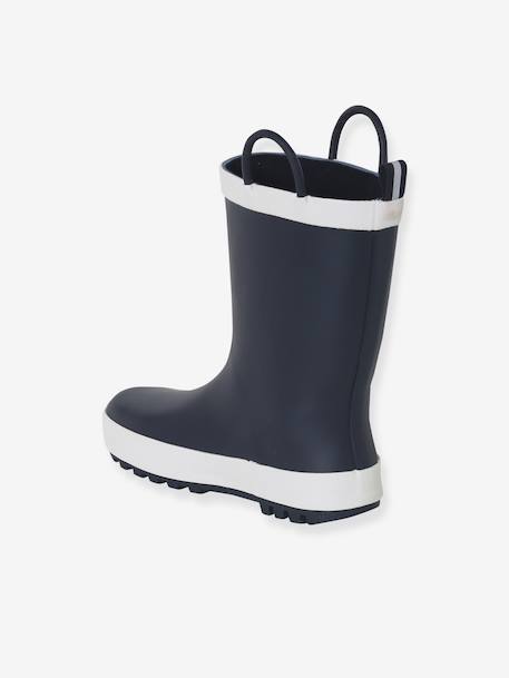 Regenlaarzen rubber kind collectie kleuterschool marineblauw - vertbaudet enfant 
