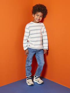 Jongens-Jean-Onverwoestbare rechte relaxjeans jongens, eenvoudig aan te trekken