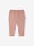 Pantalon bébé fille molleton écru+vieux rose - vertbaudet enfant 