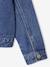 Veste jean fille personnalisable bleu clair+bleu moyen - vertbaudet enfant 