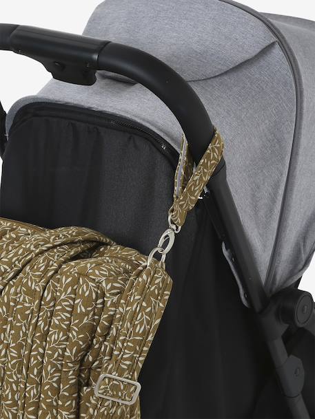 Sac à langer en gaze de coton JOIOSA bleu nuit+bronze+écru - vertbaudet enfant 