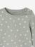 Set van 2 T-shirts baby Basics met lange mouwen hazelnoot+saliegroen - vertbaudet enfant 