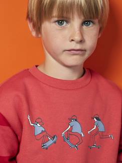 Jongens-Trui, vest, sweater-Sweater-Sweater voor jongens Skateboard