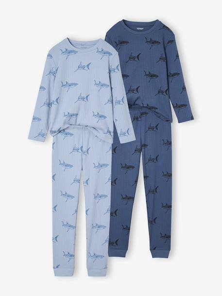 Garçon-Lot de 2 pyjamas garçon requin