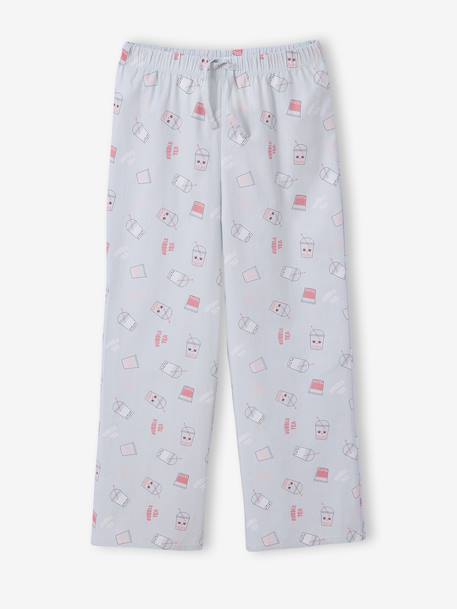 Lot de 2 pyjamas fille bleu ciel - vertbaudet enfant 