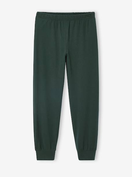 Lot de 2 pyjamas garçon vert sapin - vertbaudet enfant 