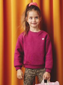 -Sweat fille motif imprimé 