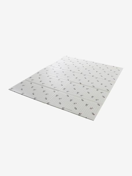 Grand tapis d'activités pliable bleu+écru+multicolore+vert - vertbaudet enfant 