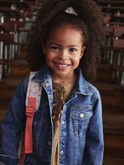 -Veste jean fille personnalisable