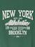 Sweat motif New York fille vert anglais - vertbaudet enfant 