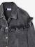 Robe en jean à volant denim gris - vertbaudet enfant 