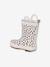 Bottes de pluie fille caoutchouc imprimé collection maternelle beige imprimé+marine - vertbaudet enfant 