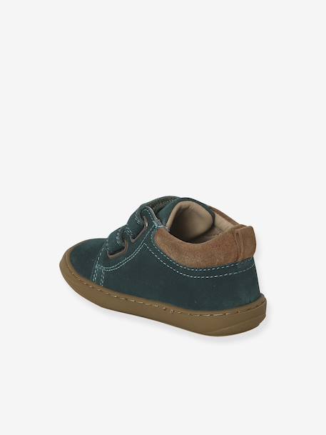 Chaussures premiers pas bébé velcro beige+bleu+bleu électrique+bleu océan+lot beige+lot marron+lot vert+marron+ocre+vert+vert sauge - vertbaudet enfant 