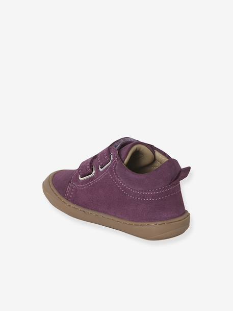 Chaussures premiers pas bébé scratch beige imprimé+bleu imprimé+bronze+lot rose+mauve+or+rose+rose imprimé+rose poudré+turquoise+vert imprimé+vieux rose - vertbaudet enfant 