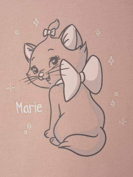 Sweat-shirt bébé Disney Marie les Aristochats rose poudré - vertbaudet enfant 