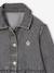 Robe en denim léger fille bleu moyen+denim gris - vertbaudet enfant 